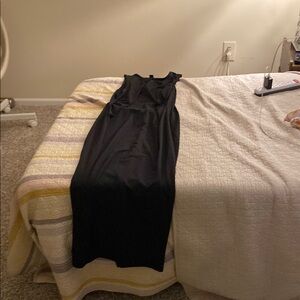 SHEIN Black Halter Maxi Dress for Cocktail Nights